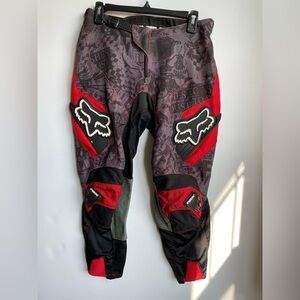 Fox Racing 180 Motorcross Pants Molded Rubber